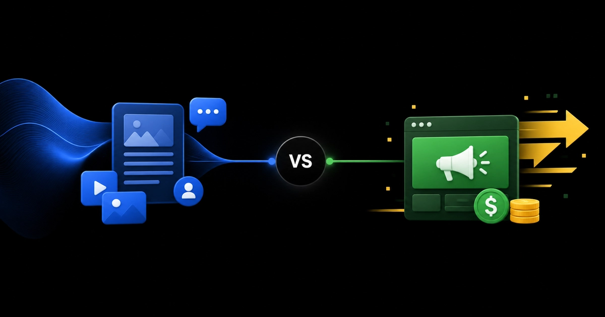 Content Marketing Vs Paid Media